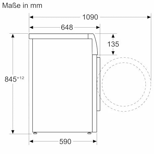 Bosch Serie 8 WGB244040 washing machine 9 kg 1400 rpm
