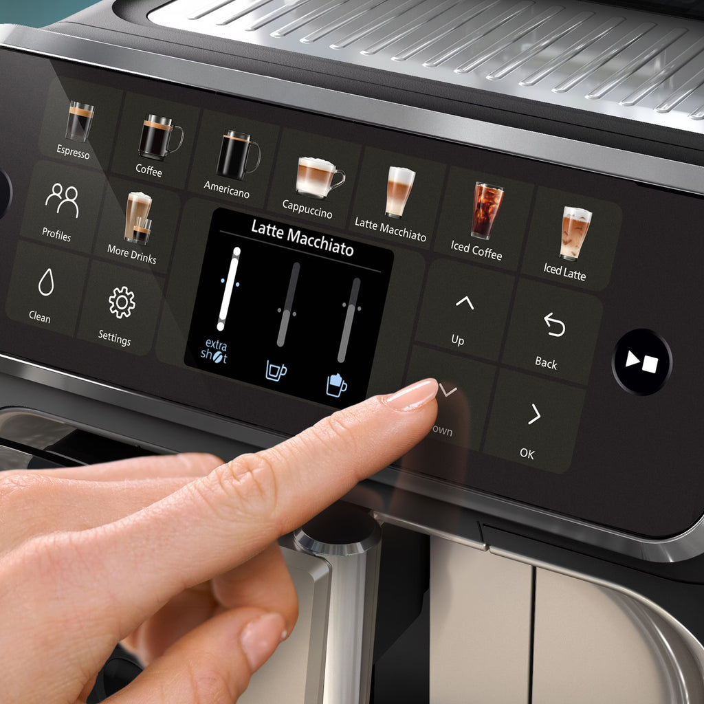 Philips 5500 Series EP5547/90 Kaffeevollautomat – Schwarz/Grau