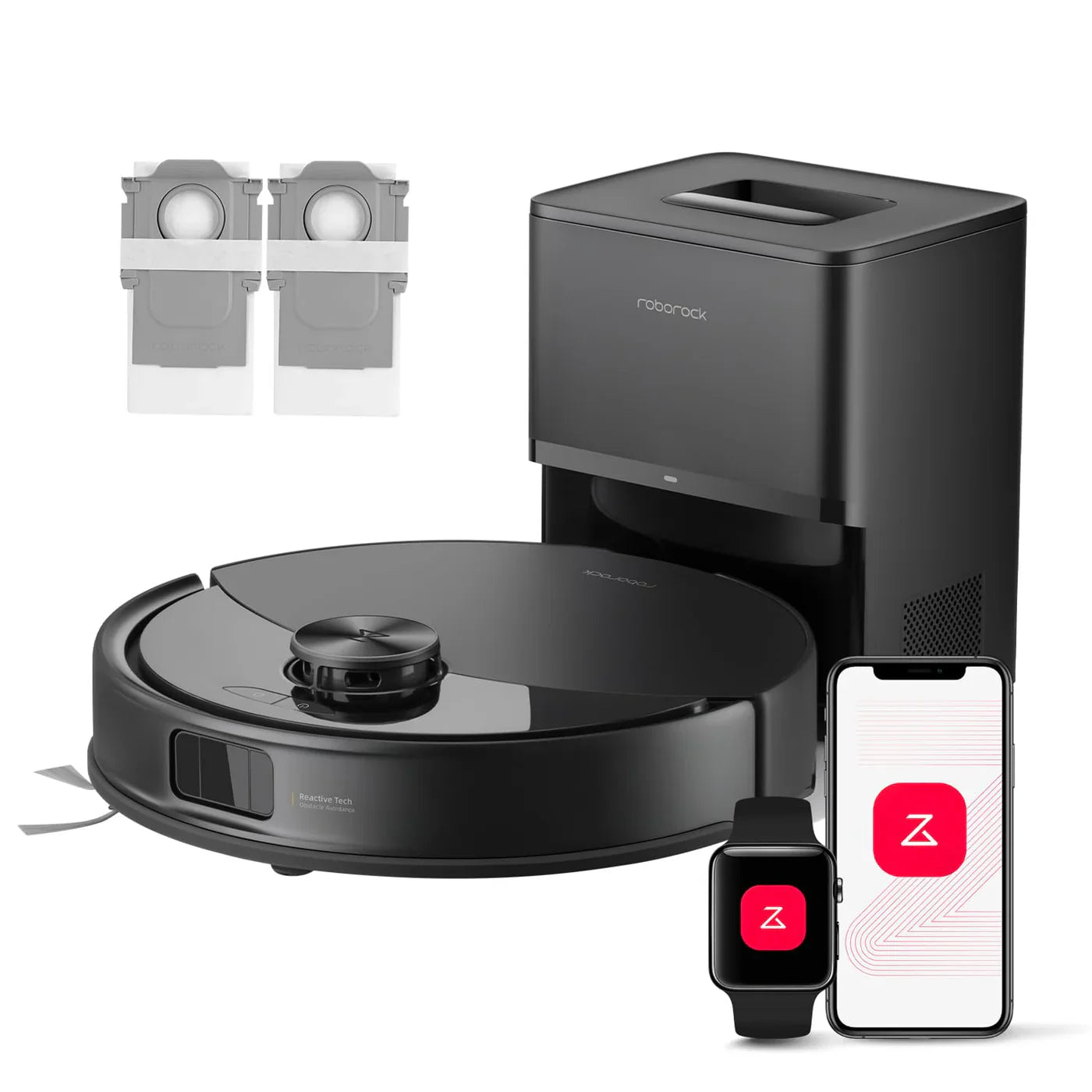 Roborock Q10 S5+ Set Saugroboter mit Wischfunktion 10000 Pa