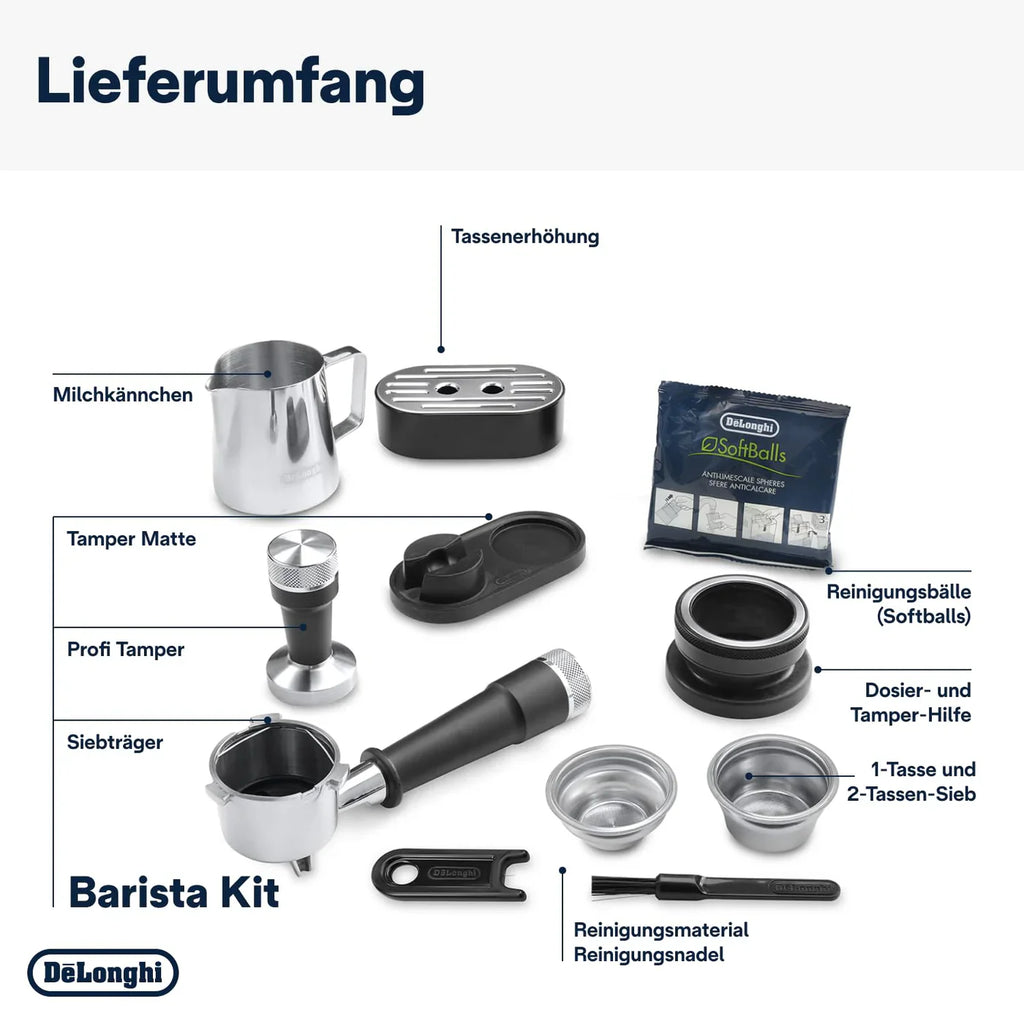 De’Longhi La Specialista Arte EC9155.MB Espressomaschine mit Mahlwerk 15 Bar