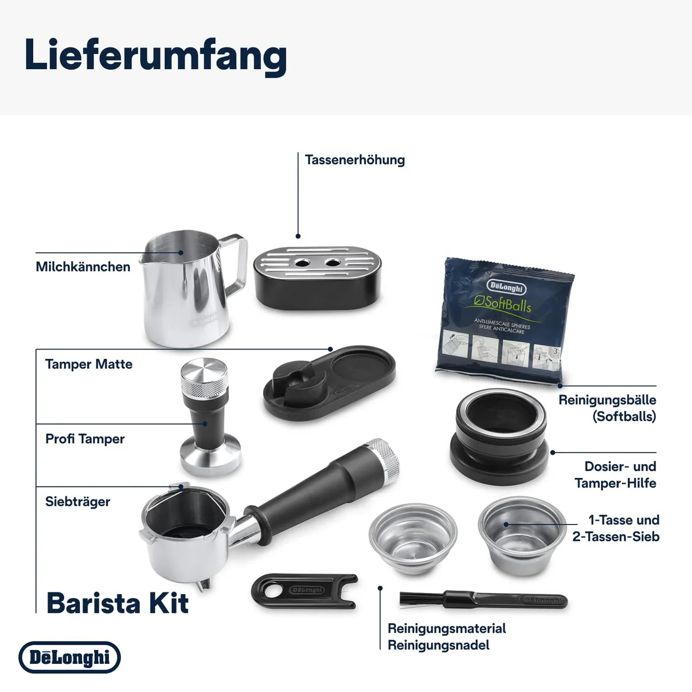 De’Longhi La Specialista Arte EC9155.MB Espressomaschine mit Mahlwerk 15 Bar