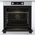 Gorenje Einbauherd Set Edelstahl Glaskeramik Kochfeld 77 L ExtraSteam