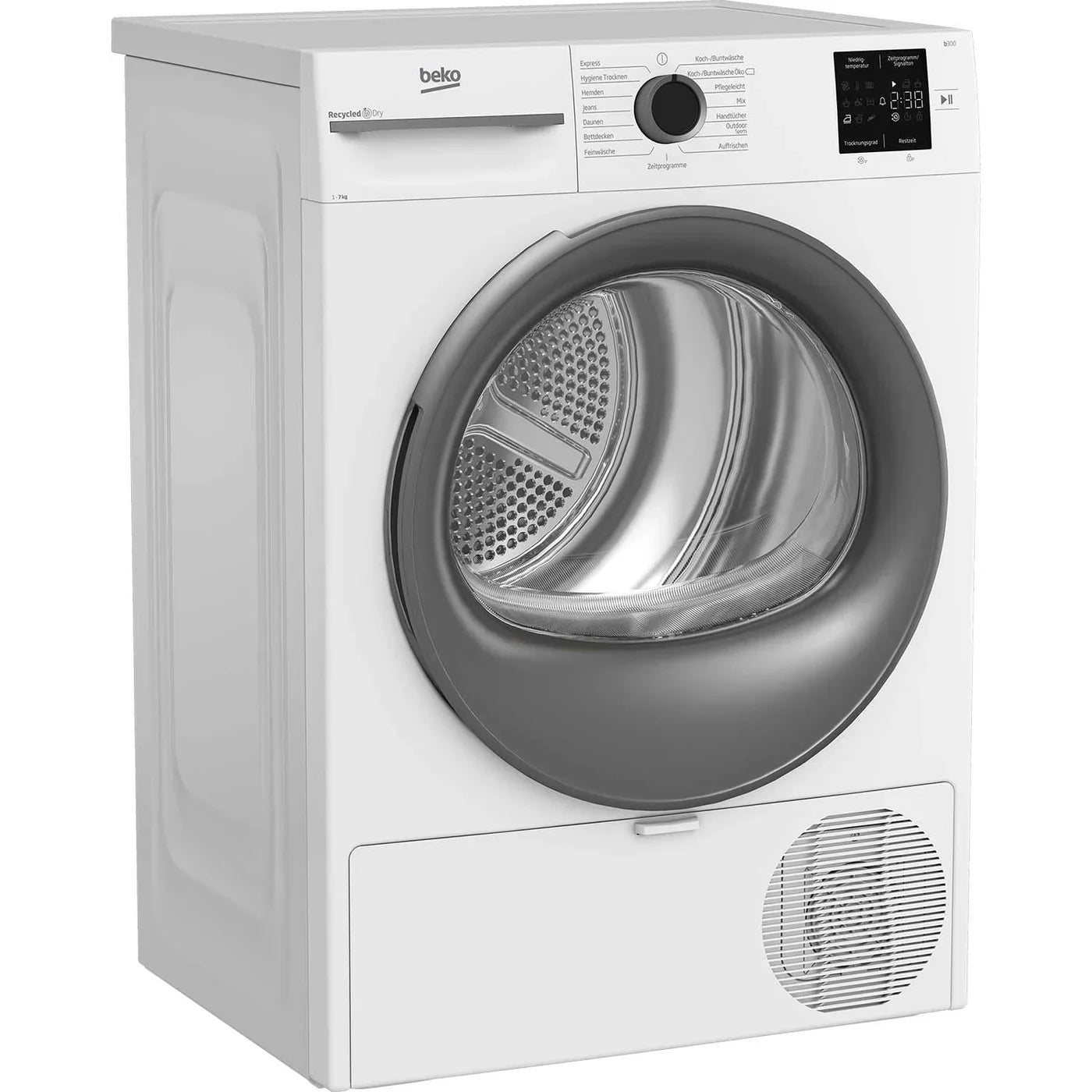 Beko BM3T37210W1 Wäschetrockner 7 kg Wärmepumpentrockner Frontlader