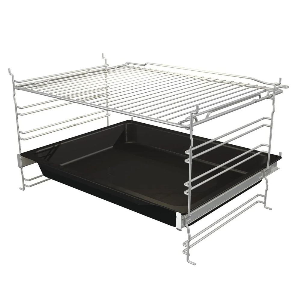 Gorenje Einbauherd Set Edelstahl Glaskeramik Kochfeld 77 L ExtraSteam