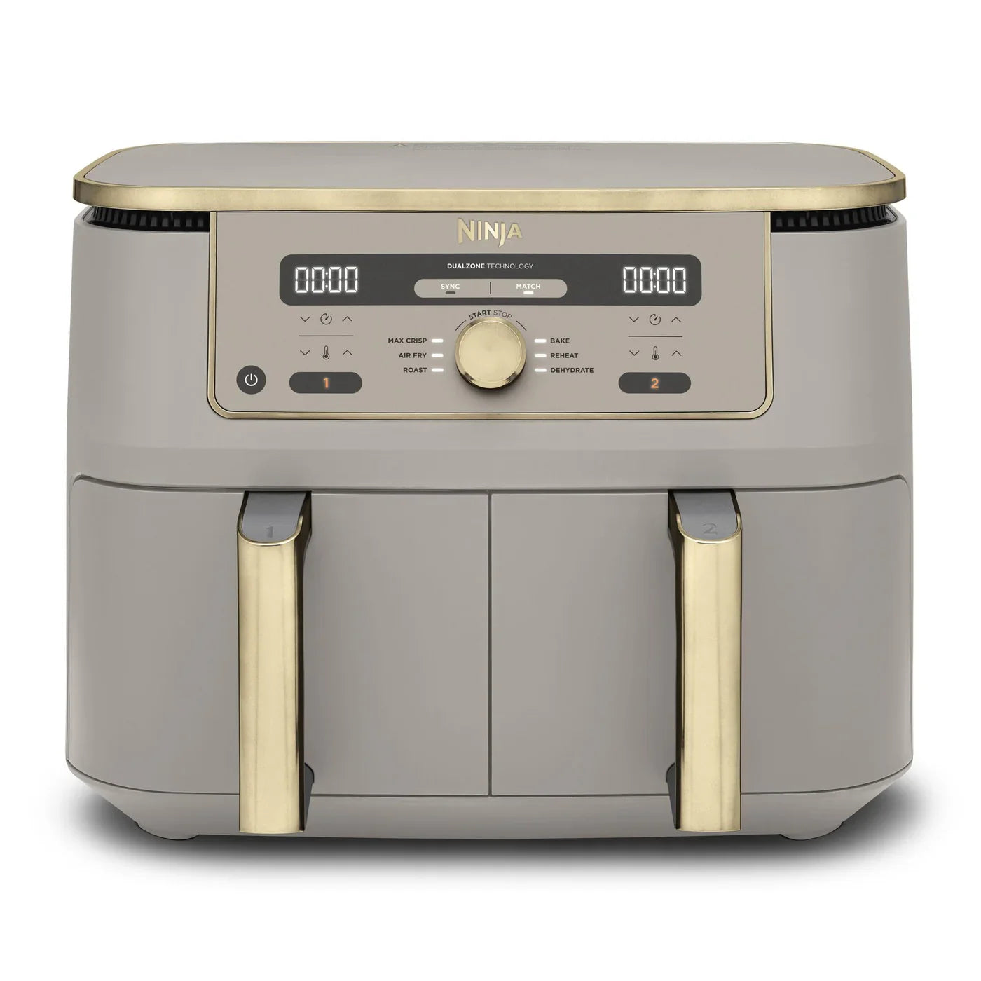 Ninja Dual Zone Digital Air Fryer Heißluftfritteuse 9,5 L mit 2 Garzonen