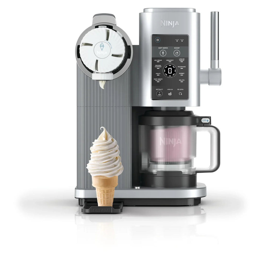 Ninja CREAMi Scoop & Swirl Eismaschine mit 2 Behältern