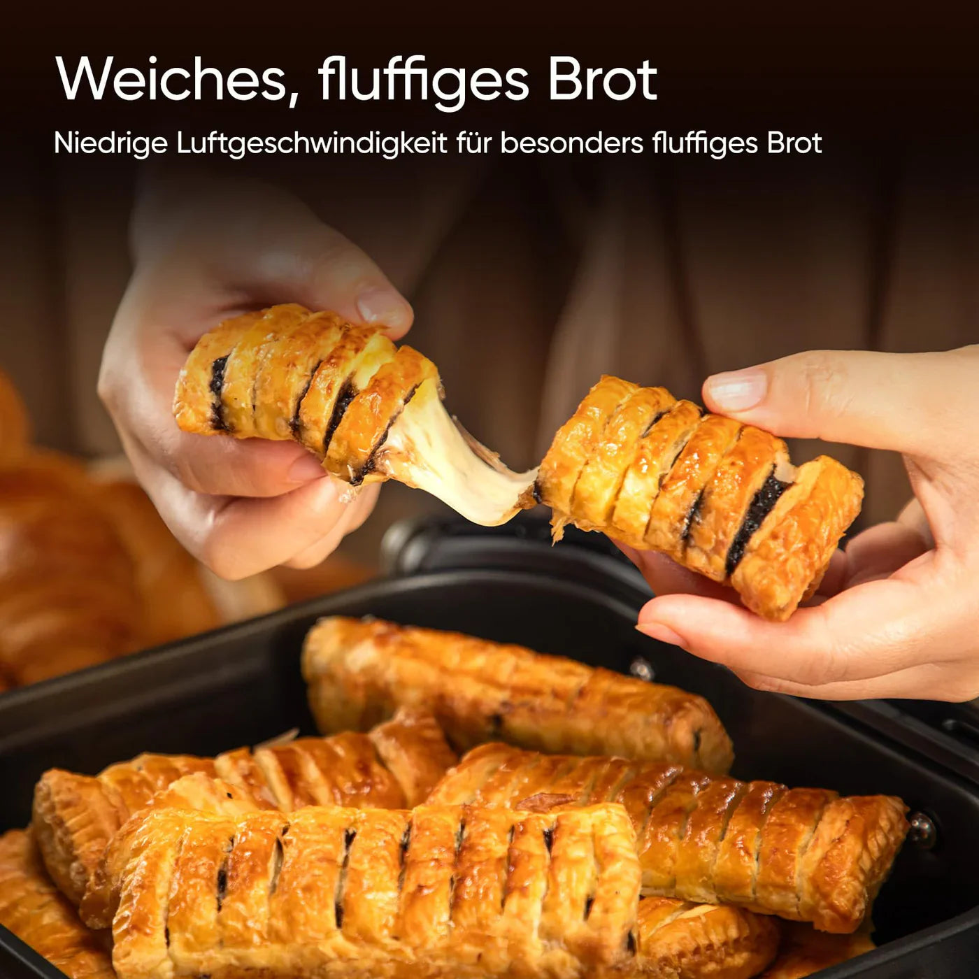 COSORI Turbo Tower Pro Smart Airfryer Heißluftfritteuse 10,8 L Silbergrau