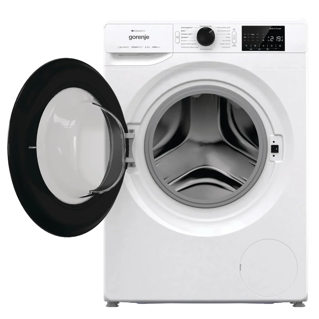 Gorenje WPNEI74A1TS Waschmaschine 7 kg 1400 U/min Dampffunktion AquaStop