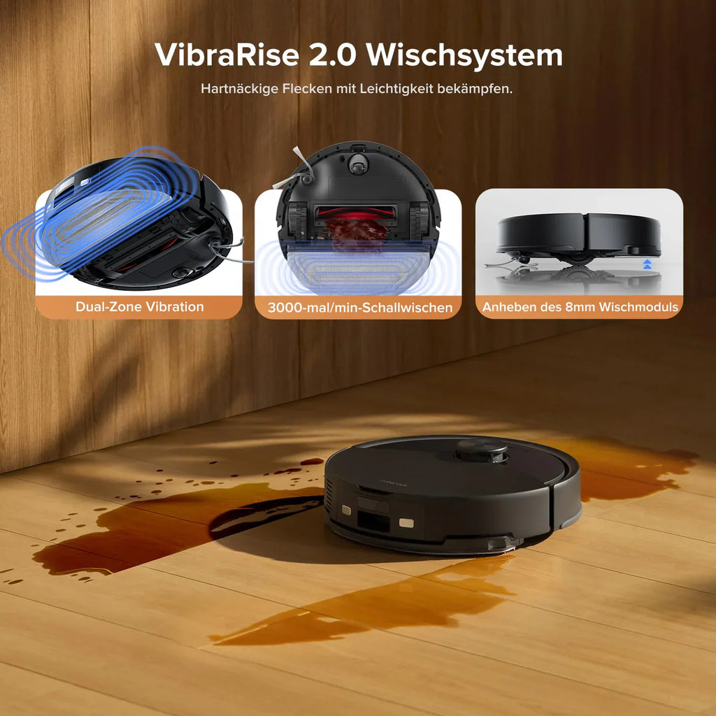 Roborock Q10 S5+ Set Saugroboter mit Wischfunktion 10000 Pa