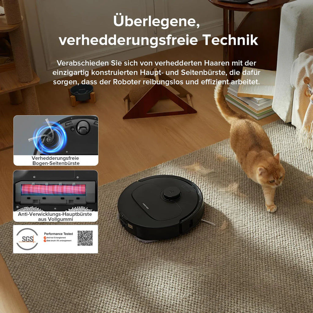Roborock Qrevo Serie Saugroboter mit Wischfunktion 8000 Pa