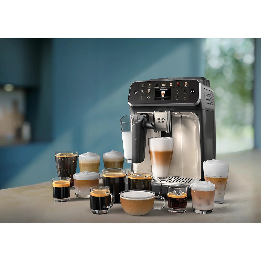 Philips Serie 5400 EP5447/90 Kaffeevollautomat LatteGo Chrom