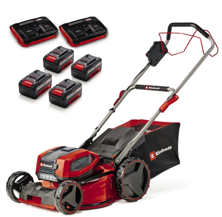 Einhell GP-CM 36/47 S Li BL Kit Akku-Rasenmäher, 47 cm, Brushless